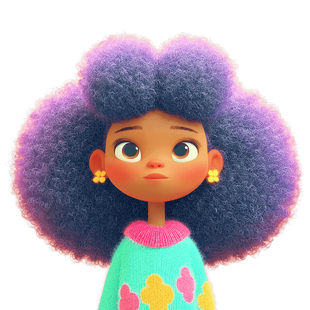 Selected DeeDee avatar, option 1 of 6